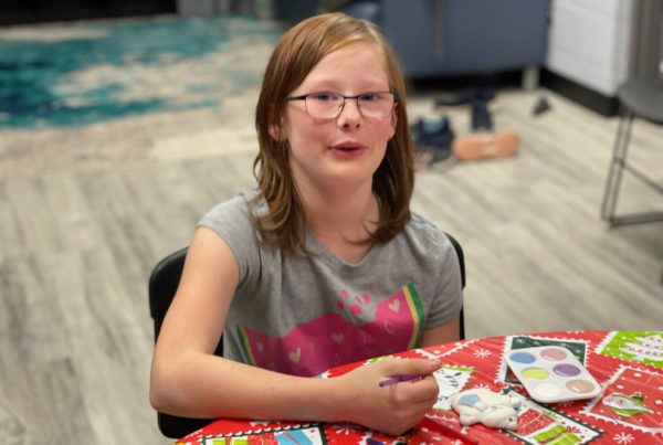 Gracelynn, 10 years old, participates in the Big Bunch program with Big Brothers Big Sisters which receives funding from the United Way of Sarnia-Lambton