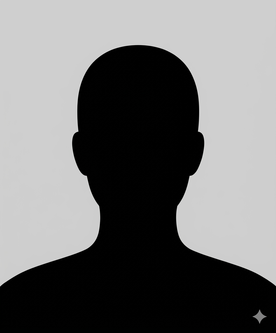 Silhouette portrait of a team member that has no current photo
